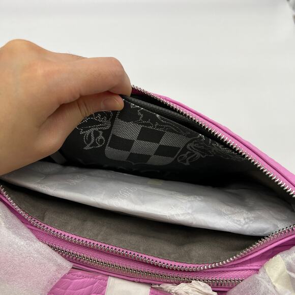 Vince Camuto Leather Livy Shoulder Bag Arresting Pink - Picture 7 of 16